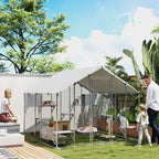 Catio Outdoor Cat Enclosure With Waterproof Cover,Multiple Packages Will Be Shipped,Please Pay Attention To The Dimensions In The Details.