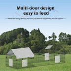 Poultry Farming Outdoor Metal Chicken Coop