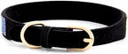 Serijoars Small Dog Collar with Rhinestone Crystal Diamond Colorful Bling Girl Puppy Cat Collars (XS, Black2)