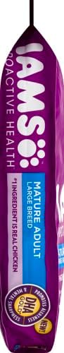 IAMS Proactive Health Healthy Aging Large Breed Dog Food for Mature and Senior Dogs with Real Chicken, 15 lb. Bag