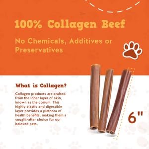 Jack&Pup 6" Collagen Stick 10pk