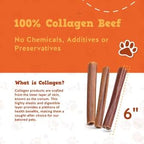 Jack&Pup 6" Collagen Stick 10pk