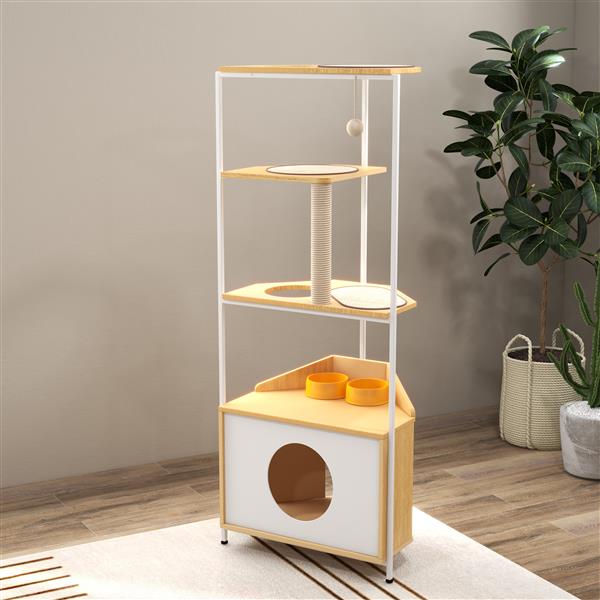 Corner Cat Tower