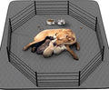 CoolShields Washable Pee Pads for Dogs, 82'' x 102'', Grey, 1 Pack | Ultra-Absorbent Reusable Waterproof Puppy Pad for Crates, Playpens, Carpets, and Floors—Ideal for Dogs, Cats, and Small Pets