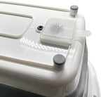 7.1 Gal/27L Multipurpose Collapsible Pet Bathtub Upgraded with Drainage Hole and Pet Hair Collector for Bathing/Shower, Portable Laundry Basket-Foldable Bathing Tub-Storage Organizer.