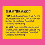 Bonkers Purrpops Freeze Dried Tuna & Salmon Flavor Lollipop Cat Treats, Healthy Real Meat Treats, Training Treats or Food Topper, for All Breeds and Ages, Value Pack (18 Pieces)