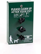 Zero Waste USA 1,000 Premium Dog Waste Station Refill Roll Bags - Up to 40% thicker & stronger than competitor bags - Guaranteed to fit any commercial roll bag dispenser (5 rolls of 200 bags)