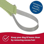 Coastal Pet Safari Dual-Sided Dog Shedding Blade - Stainless Steel Grooming Blade for Thick Coats - For Dogs with Short and Long Hair - Medium-Large - 10" x 3.25"