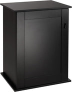 REPTIZOO Reptile Terrarium Stand Wooden Terrarium Cabinet with Storage and Adjustable Shelf, Reptile Tank Stand for 24”Wx18”D Terrarium, Aquarium Stand Fish Tank Stand (Stand Only)