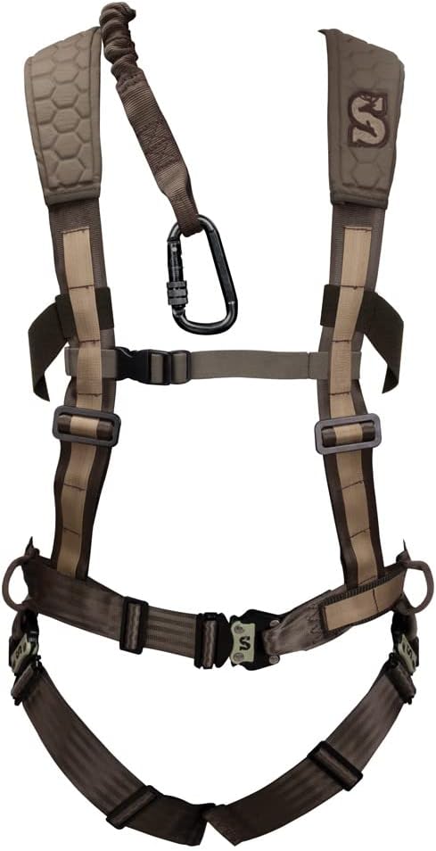Summit Treestands Men's Pro Safety Harness, Large, Green, Model: SU83082