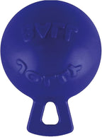 Jolly Pets Tug-n-Toss Heavy Duty Dog Toy Ball with Handle, 4.5 Inches/Small, Orange