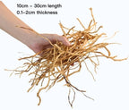Aquarium Driftwood Roots for aquascaping - 160g Mix Natural Wood Roots for Aquarium aquascaping, aquascaper Essentials Driftwood Roots
