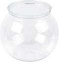 MIDELONG Mini Plastic Fish Bowl, 27 oz Decorative Fish Bowls Unbreakable Heavy Duty Goldfish Bowl for Centerpiece Vases, Party Decorations, Pack of 1
