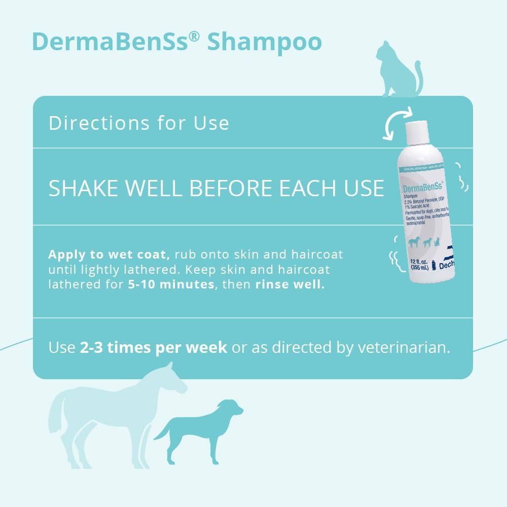 Shampoo for Dogs, Cats and Horses, 12 Ounce