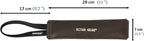 Dingo Gear Brown Grain Leather Dog Toy for bite Training, Handmade for Strong Dogs, 11in 0.16 kg