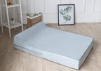 KOPEKS Orthopedic Memory Foam Dog Bed 7" Inch Thick Extra Large Dog Bed With Pillow Grey 50"x34"x10" Includes Waterproof Liner and Durable Removable Cover With Smart Design