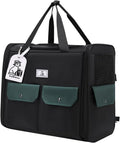 Dog Backpack, Pet Backpack with Breathable Mesh, Pet Travel Carrier with Soft Padded, Reinforced Support, Airline Approved Cat Backpack(Black)