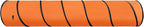 Dog Agility Tunnel, Dog Agility Equipment, Dog Agility Training with Carry Bag (Orange)