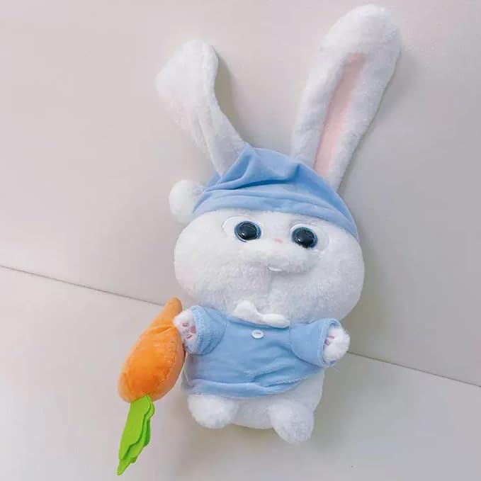 12inch Secret Life Pets Exceed Cute Snowball Rabbit Boss Plush Doll (30cm Snowball Rabbit Boss D)