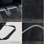 Dog Car Seat Cover Waterproof Dog Seat Cover for Cars Back Seat Heavy-Duty Nonslip Pet Car Seat Cover Protector Armrest Compatible for Trucks Cars & SUVs