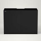 LANDEN Aquarium Wooden Stand and Cabinet for up to 72.2 Gal Tank, Fish Reptile Sea Salt WaterTank Stand, Nano Foam Leveling Mat Included, W47.2xD19.7xH31.5 in, Wooden Matte Black Painted(Stand Only)