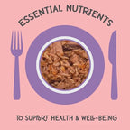 LOVE, NALA - Natural Adult Cat Wet Food - FLAKED Tuna and Salmon in Broth- Grain Free, Non-GMO, Lean Protein, Omega 3, Added Minerals & Vitamins - 12 Pack 2.4 lbs.