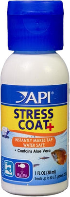 API STRESS COAT Aquarium Water Conditioner 1-Ounce Bottle