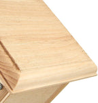Coveside Carolina Wren Bird Houses – Pack of 3 – Hanging Wooden Nest Boxes for Outdoor Use – Eastern White Pine Construction – Weather-Resistant Wren Houses – Made in USA