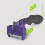 FURminator Medium to Large Cat deShedding Tool for Short Hair,Large (Pack of 12)