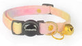 Safety Quick Release Cat Collars,Double Velvet with Bell Available in a Range Colors,Perfect for Your Kitty, Adjustable 20-30 cm (20-30cm, Rainbow)