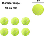 6 Pack Mini Tennis Balls for Pet Playing Fecth, 2 inch Dogs Training Tennis Balls for Small Size Dogs, Interactive Dog Playing Balls Fits 2 inch Dog Ball Launchers…