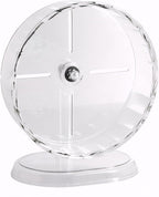 Silent Hamster Wheel – 9.5 Inch Syrian Hamster Running Wheel, Anti-Skid & Height Adjustable, Easy to Clean (9.5inch)