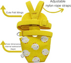 Adjustable Bird Diaper Harness Flight Suit Clothes with 80 Inch Flying Leash Rope for Parrots Conure Cockatiel (Blue,M)