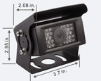 AHD 1080P 7" Wired Reverse Rear View Backup Camera System,Guide line,IP69K Waterproof IR Night Vision Camera, for Tractor/Truck/RV/Excavator/Caravan/Skid Steer/Heavy Equipment