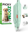 2-in-1 Dog & Cat Nail Clippers and Grinder with Light – Upgraded Safety Guard to Avoid Overcutting, Sharp Blade, Painless Quiet Pet Nail Claw Trimmers, Professional Grooming Tool for Large Small Pets