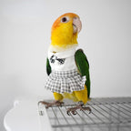 Bird Costume Bird Diaper Flight Suit Cute JK Dress Dress Skirt Clothes Cosplay Photo Prop for Parrots Macaw Cockatoo (with Diaper,XL)