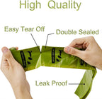 ECO-CLEAN Dog Poop Bags, 24 Rolls/360 Bags with Dispenser, Dog Waste Bags, Unscented, Leak-Proof, Easy Tear-Off