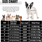 FEimaX Dog Harness and Leash Set for Walking, Soft Mesh Adjustable Easy Control Lightweight Cat Vest Harnesses with Reflective Strips, Escape Proof Small Dogs Cats Vests (Pink, X-Large)