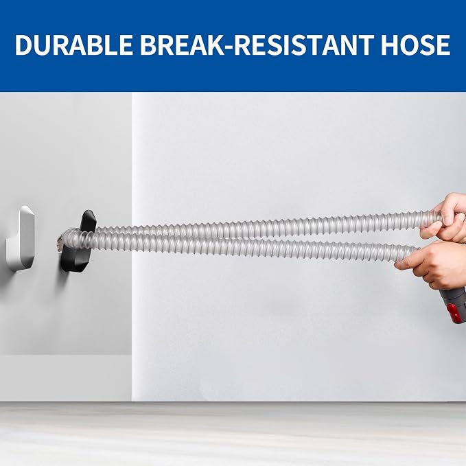 Extension Hose Attachment Compatible with Dyson V7 V8 V10 V15 Cleaner | Flexible Extension Hose Mattress Tool Stiff Brush Soft Bristle and Flexible Crevice Tool for Home Cleaning