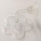 Aquarium Shrimp/Small Fish Feeding Dish Feeder Dish, Acrylic Material, Mini Size (Sakura Shaped)