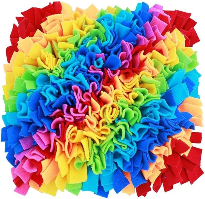Snuffle Mat for Dogs - Dog Feeding Mat, Nosework Training Mats for Foraging Instinct, Enrichment Toys for Small/Medium/Large Dogs