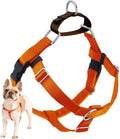 2 Hounds Design Freedom No Pull Dog Harness, 1 inch MD, Rust | Discourages Pulling, Comfortable Control Adjustable Dog Harness for Medium Sized Dogs, Made in USA (Leash Not Included)