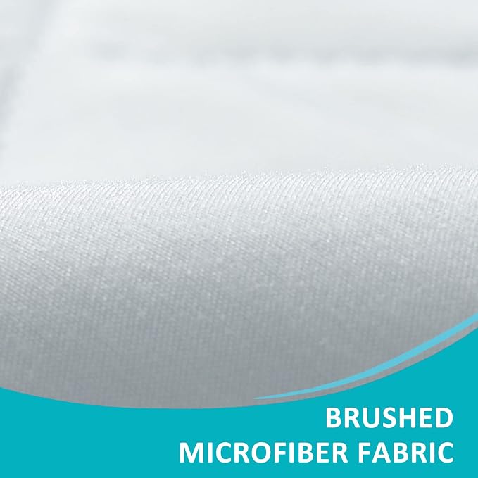 KANECH Incontinence Bed Pads Twin Size, Heavy Absorbency Reusable Washable Waterproof Mattress Protection for Adults, Elderly and Pets (39x80 Inch, Pack of 1) Blue | KANECH Fits 5 -20" Mattress with Upgraded Straps, Reusable Incontinence Bed Pads, 12 C...