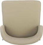Christopher Knight Home Ebany Barstools Set of 2, Metal Frame Counter Stools, Upholstered Kitchen Chair, Curved Back Support Bistro Chairs, 30" H Island Stool for Dining Kitchen Cafeteria, Khaki