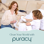 Puracy Carpet Shampoo – Pet Carpet Cleaner Solution, Stain Remover, Pet Stain & Odor Remover, Rug & Upholstery Cleaning Solution, Concentrated (Fresh Citrus, 25oz)