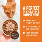 Instinct Healthy Cravings Grain Free Real Chicken Recipe Natural Wet Cat Food Topper by Nature's Variety, 3 Ounce (Pack of 24)