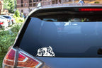WIRESTER 6 inch Clear Vinyl Decal Sticker Decoration for Car Window (Or Any Flat Surface) - Cavalier King Charles Spaniels Dog