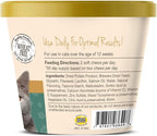 NaturVet – Skin & Coat Plus Omegas for Cats – 60 Soft Chews | Supports Healthy Skin & Glossy Coat | Enhanced with Omega-3, Omega-6 & Biotin | 30 Day Supply