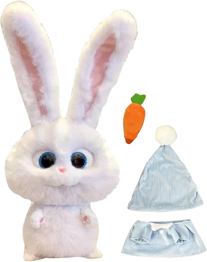 12inch Secret Life Pets Exceed Cute Snowball Rabbit Boss Plush Doll (30cm Snowball Rabbit Boss D)