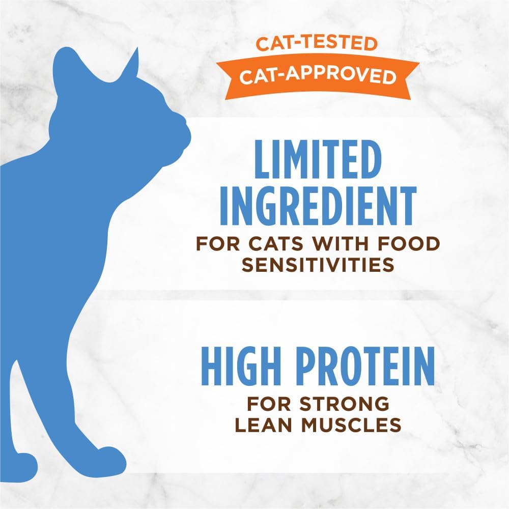 Instinct Limited Ingredient Diet Grain Free Real Turkey Recipe Natural Wet Canned Cat Food by Nature's Variety, 5.5 oz. Cans (Pack of 12)